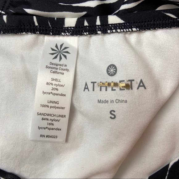 Athleta Palms Black High Waist Bikini bottom only - Picture 7 of 10